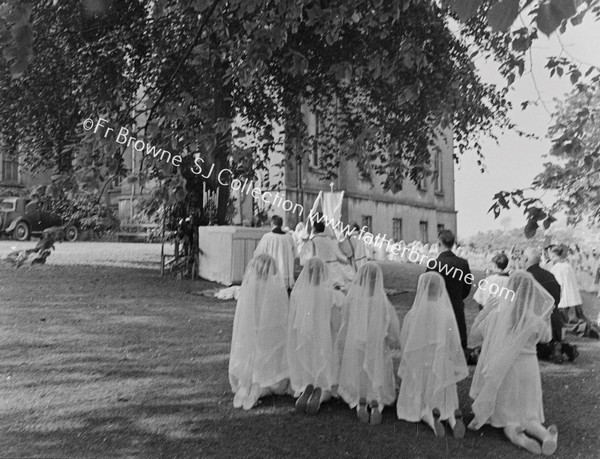 CORPUS PROCESSION AT S.HEART COURT CARDINAL CARRIN BL.SACRAMENT